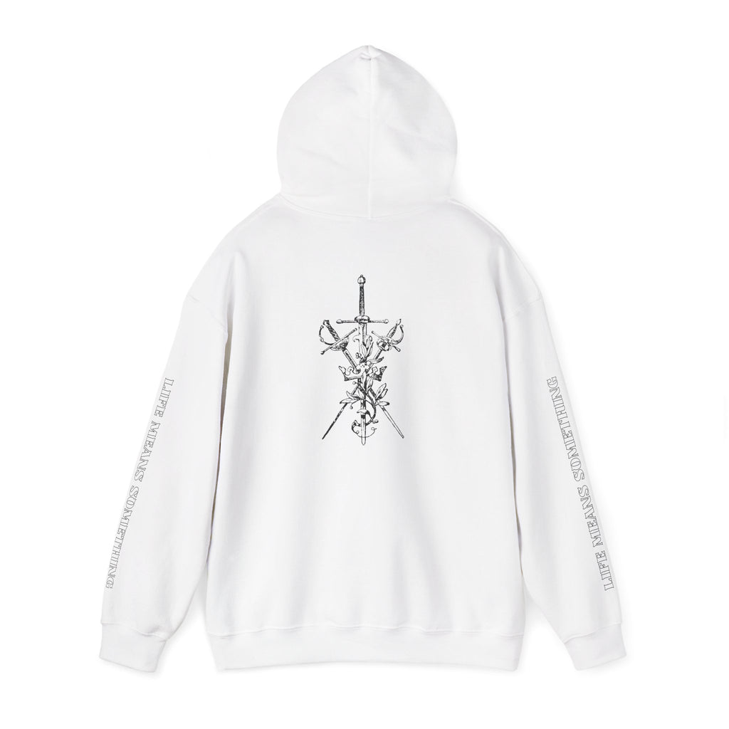 Multi Sword Graphic Hoodie