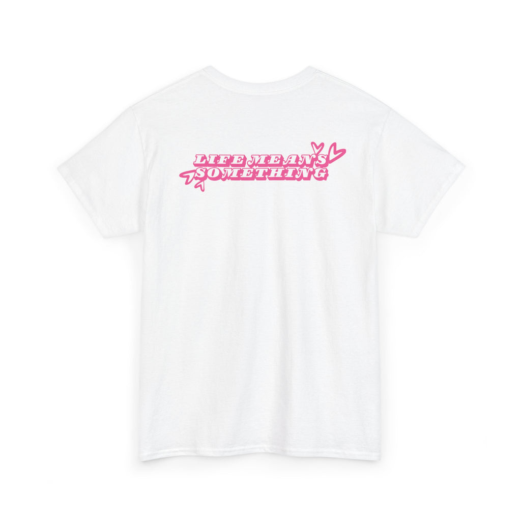 Unisex Pink Branded T-Shirt