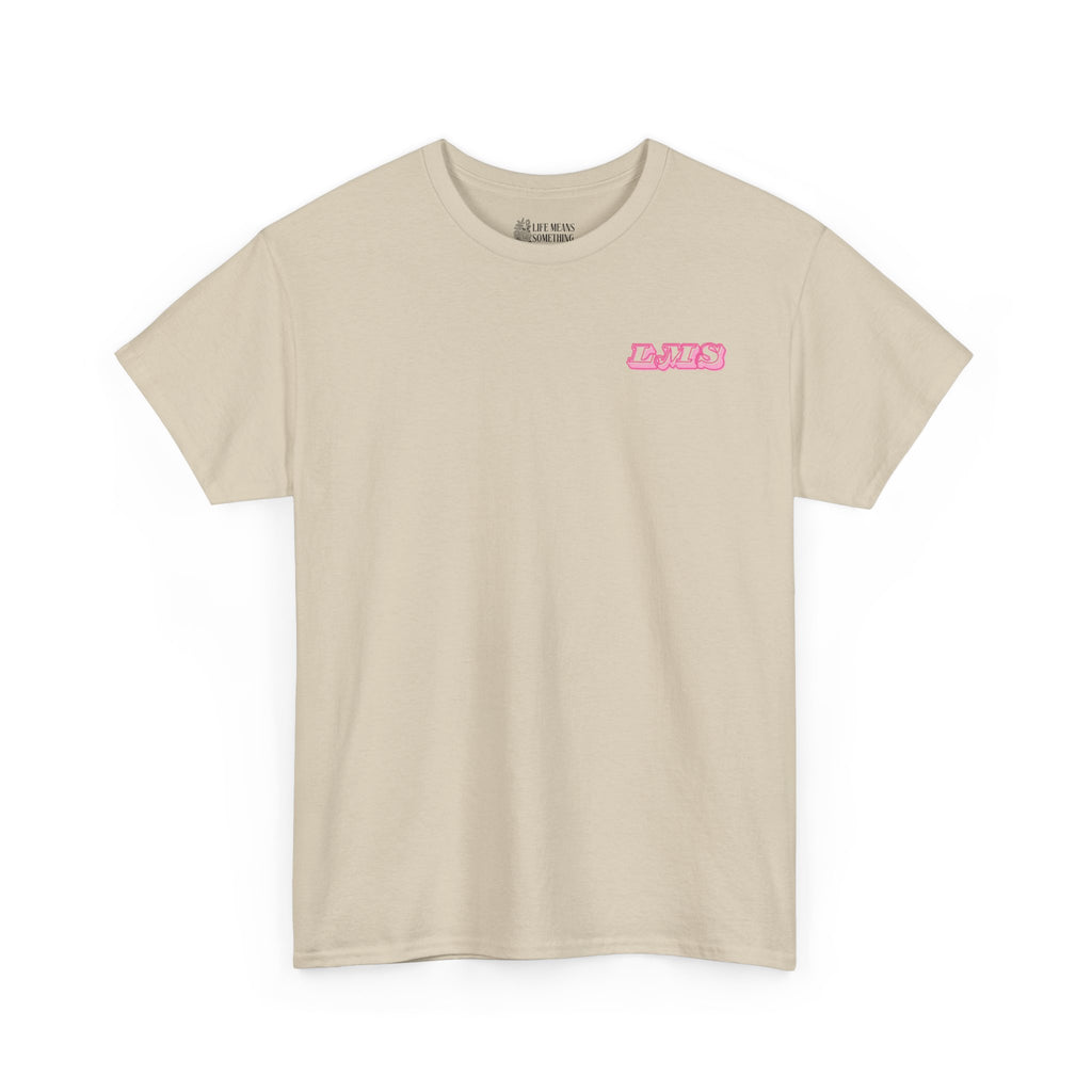 Unisex Pink Branded T-Shirt