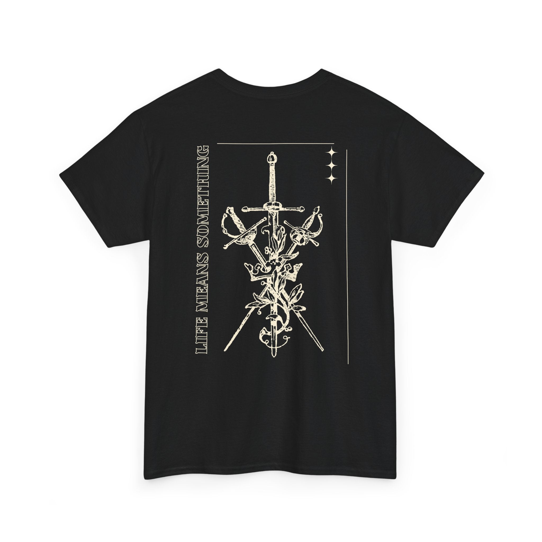 Multi Sword Graphic T-Shirt