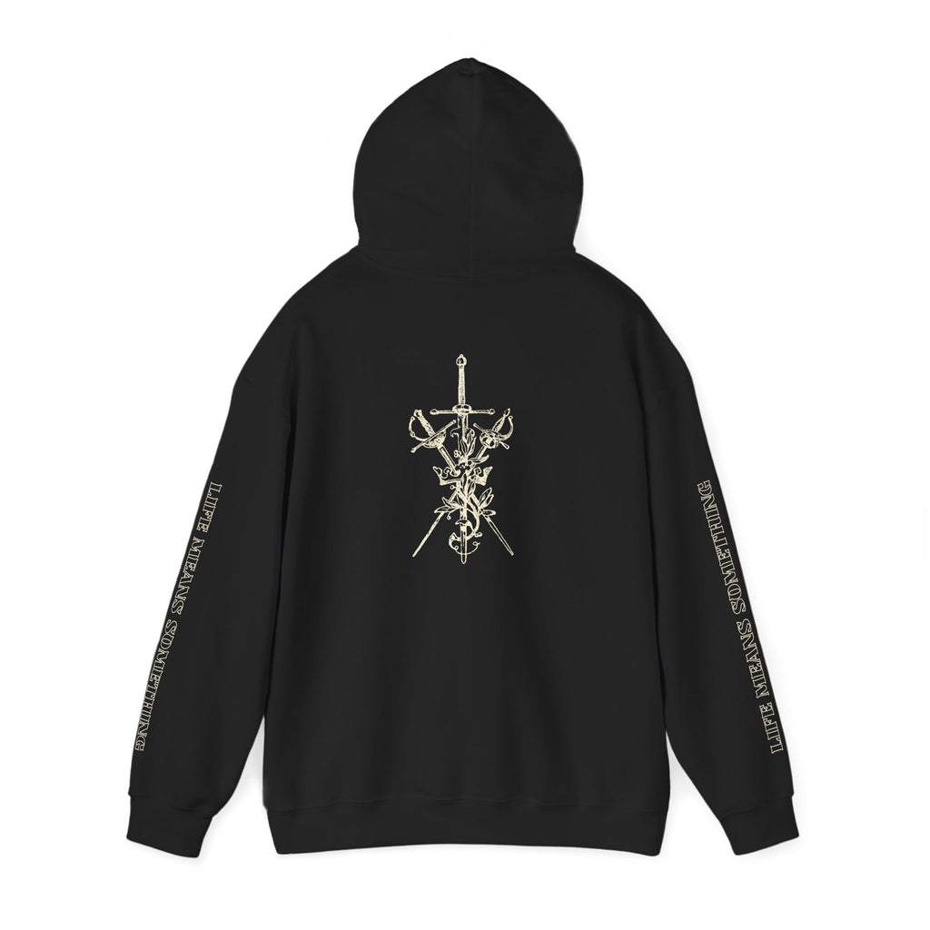Multi Sword Graphic Hoodie