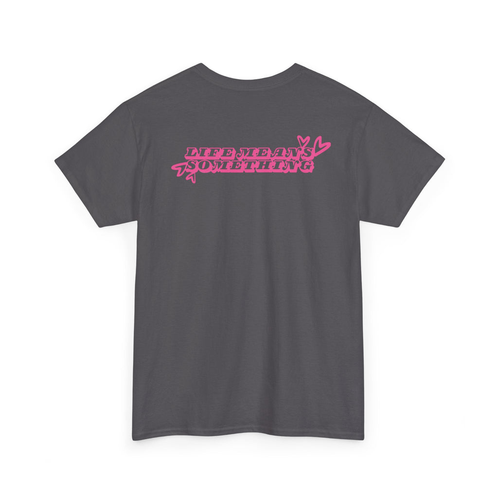 Unisex Pink Branded T-Shirt
