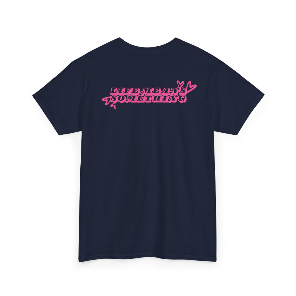Unisex Pink Branded T-Shirt