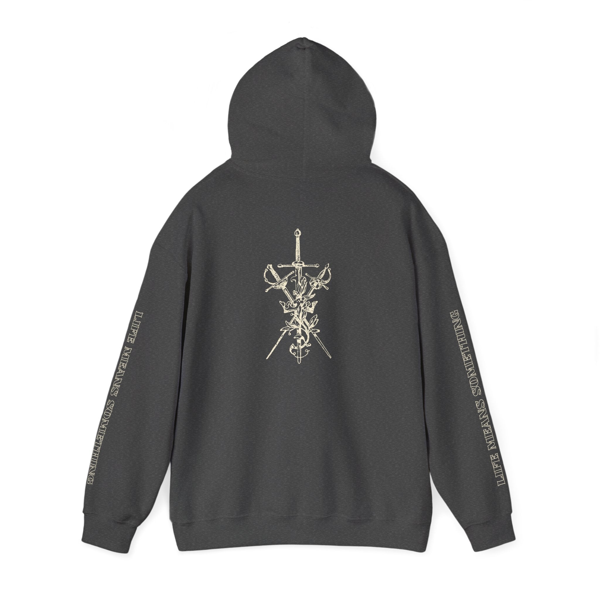 Multi Sword Graphic Hoodie