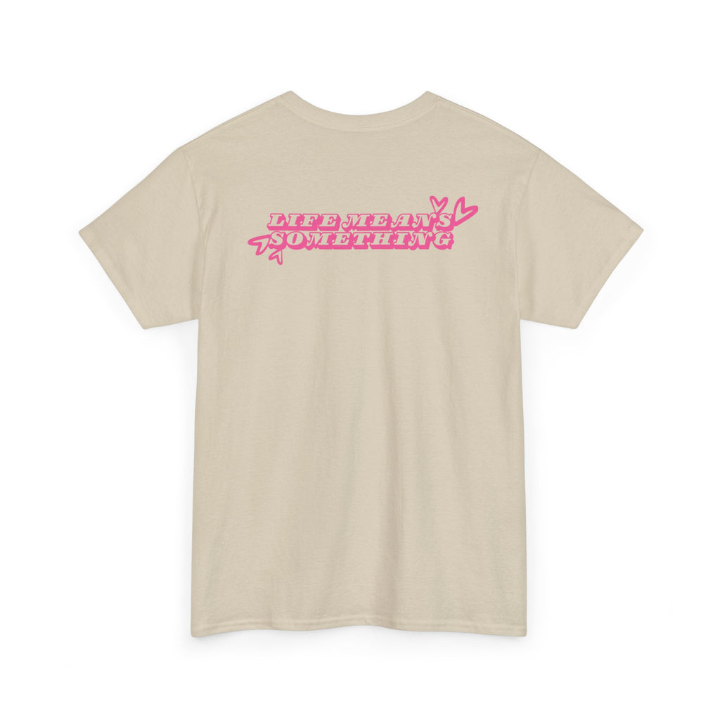 Unisex Pink Branded T-Shirt